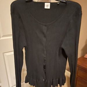 CAbi Black Cardigan Excellent Condition